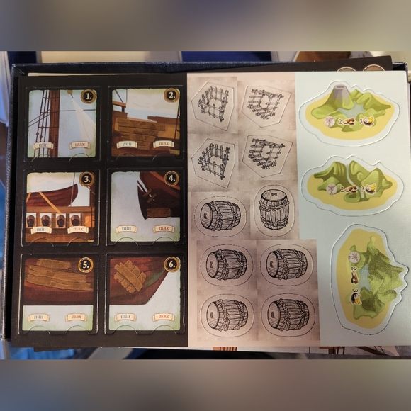 Brand NEW, OPENED Boardgame Robinson Crusoe -Voyage of the Beagle Expansion Box - Picture 10 of 11